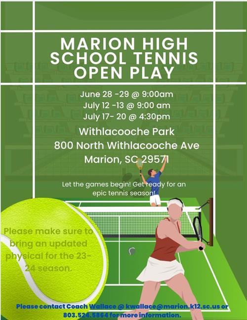 Tennis Open Play 2023